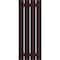 Ekena Millwork True Fit PVC, Four Board Spaced Board-n-Batten Shutters, Wine Red , 23W x 74H, PR TFP101SBF23X074WR - alternate 8